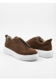 BA0581 Erkek Sneaker Günlük Casual Spor Ayakkabı Kahvrengi Beyaz Taban 