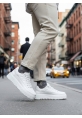BA0801 BOA Beyaz Yüksek Taban Erkek Spor Ayakkabı