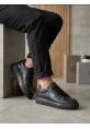 BA0247 Erkek Sneaker Günlük Casual Spor Ayakkabı Siyah Taban