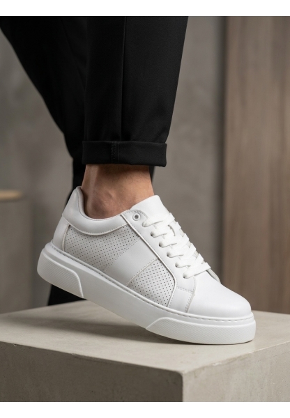 BA0247 Erkek Sneaker Günlük Casual Spor Ayakkabı Beyaz