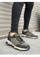 BA0320 Kalın Termo Taban Yeşil Erkek Trekking Outdoor Ayakkabı