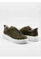 BA0581 Erkek Sneaker Günlük Casual Spor Ayakkabı Haki Beyaz Taban 