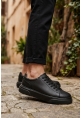 BLF-010 Erkek Sneaker Günlük Casual Spor Ayakkabı Siyah Taban 