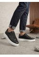 BA0247 Erkek Sneaker Günlük Casual Spor Ayakkabı Siyah