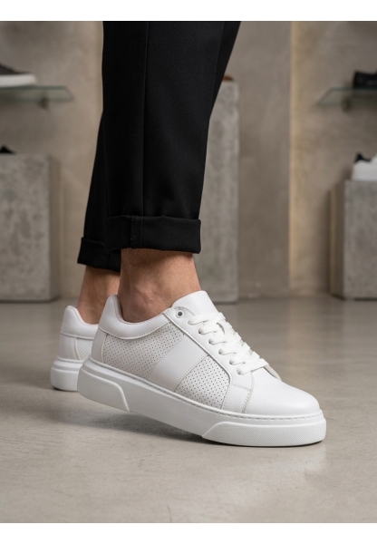 BA0247 Erkek Sneaker Günlük Casual Spor Ayakkabı Beyaz