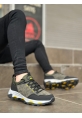BA0320 Kalın Termo Taban Yeşil Erkek Trekking Outdoor Ayakkabı