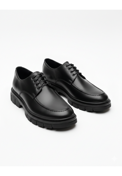 BA0237 Bağcıklı Klasik Yüksek Taban Casual Erkek Ayakkabı