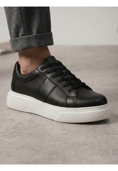 BA0247 Erkek Sneaker Günlük Casual Spor Ayakkabı Siyah