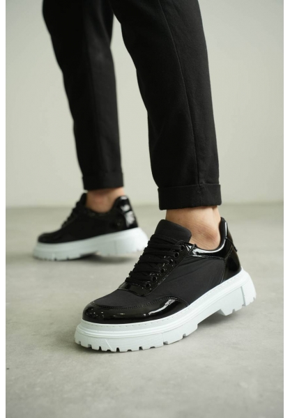 KB-X201 Siyah Rugan Paraşüt Günlük Erkek Ayakkabı